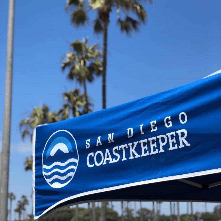 Coastkeeper Partner Cleanup Challenge - canopy