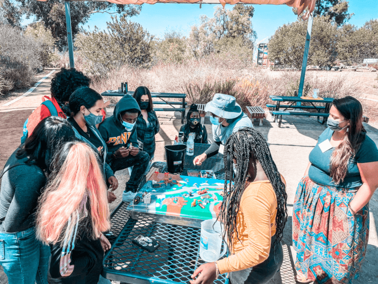 BIPOC youth science program with San Diego Coastkeeper and Groundwork San Diego at EarthLab
